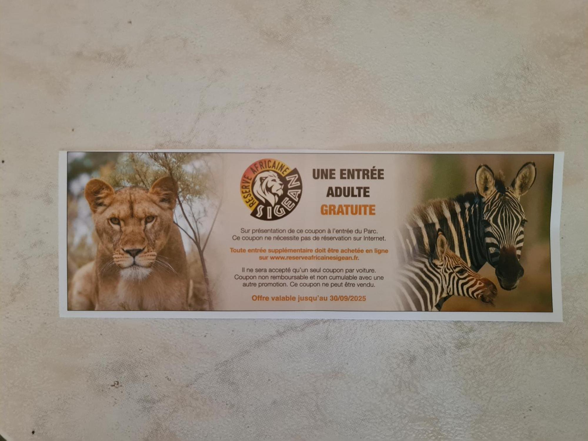 Les Mobil Homes De Naka, Entree Gratuite Adulte Pour La Reserve Africaine De Sigean Camping *